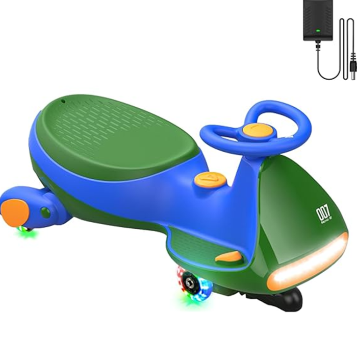 FanttikRide 12V N7 Pro Electric Wiggle Car with Pedal 2-in-1 Kids Ride On Toy
