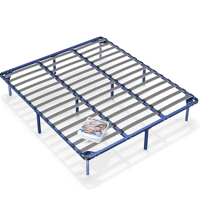 Nazhura Bed Frame King Size Platform 14 Inch Height No Box Spring Needed