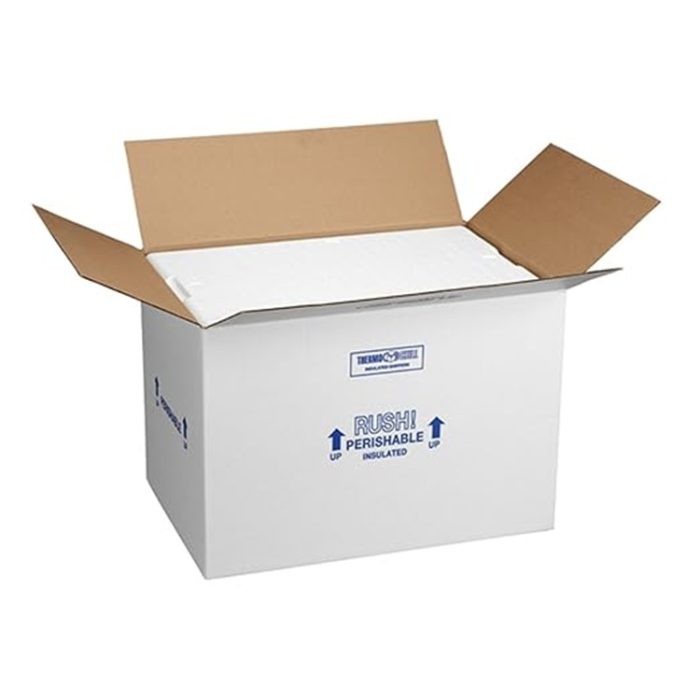 Polar Tech 245C Thermo Chill Insulated Foam Shipper, 17"x10"x8-1/4"