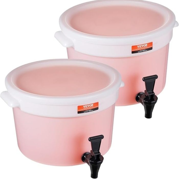 Vevor Beverage Dispensers 2 Pack of 3 Gallon Drink Dispensers