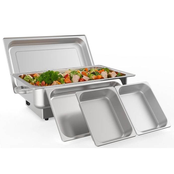 9QT Electric Chef Chafing Dish Buffet Set Servers and Warmer