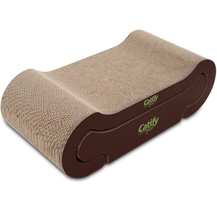 Corrugated Cardboard Cat Scratcher Refill Pads Supports Active Play - Lounger
