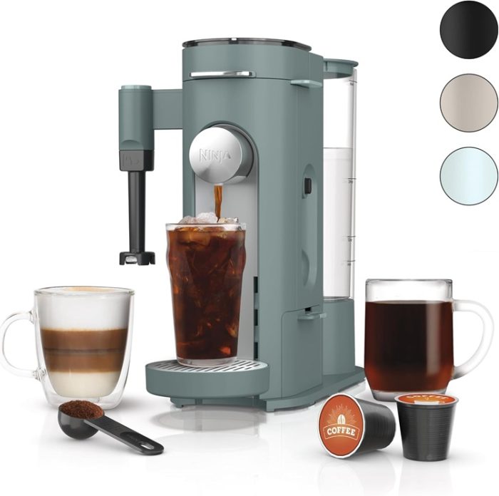 Ninja Pods & Grounds Specialty Single-Serve Coffee Maker in Sage Green