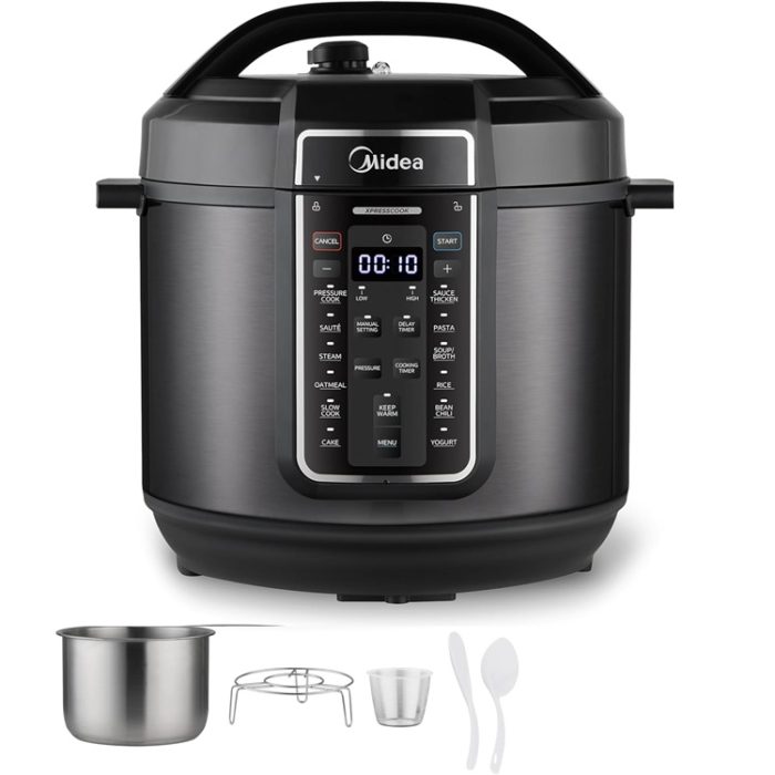 Midea 8 Quart 12-in-1 Electric Pressure Cooker