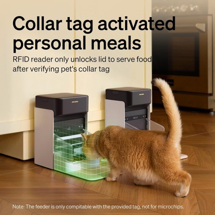 PETLIBRO Upgraded RFID Automatic Cat Food Pet Feeder 3L - Image 2
