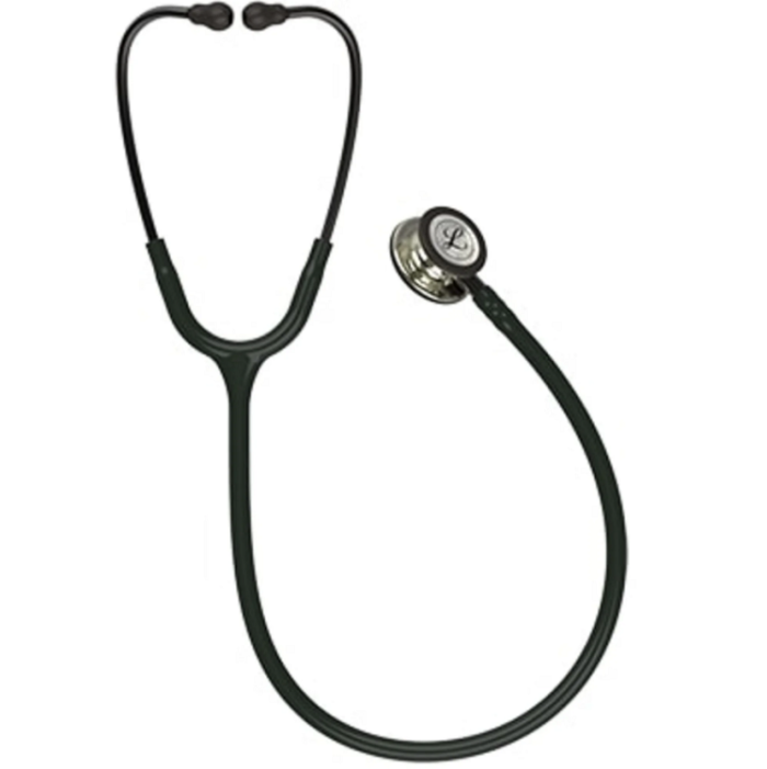 Littmann Classic III Monitoring Stethoscope Smoke Black Tube