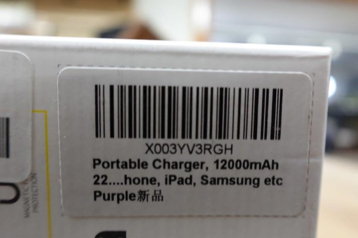 Portable Charger with Built in Cable and AC Wall Plug Travel Battery Pack for iPhones - Black - Image 3