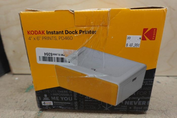 KODAK Dock Plus 4PASS Instant Photo Printer (4x6 inches) + 10 Sheets - Image 3
