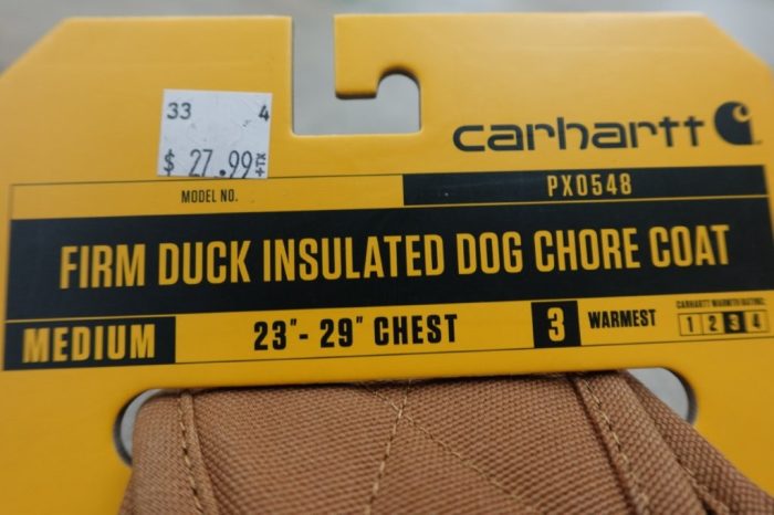 Carhartt Firm Duck Insulated Dog Coat, Weather-Resistant Medium - Image 5