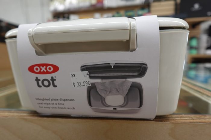 OXO Tot Perfect Pull Wipes Dispenser - Gray - Image 5