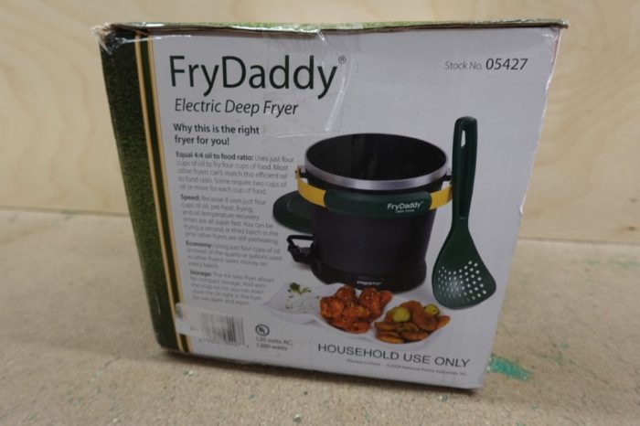 Presto 05427 FryDaddy Electric Deep Fryer - Green/Gold - Image 5