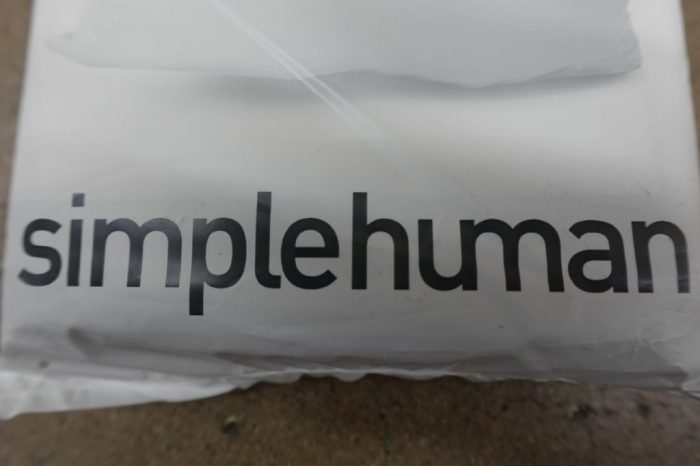 20 pk Simple Human Custom Garbage Can Fit Liners 30L - White - Image 2