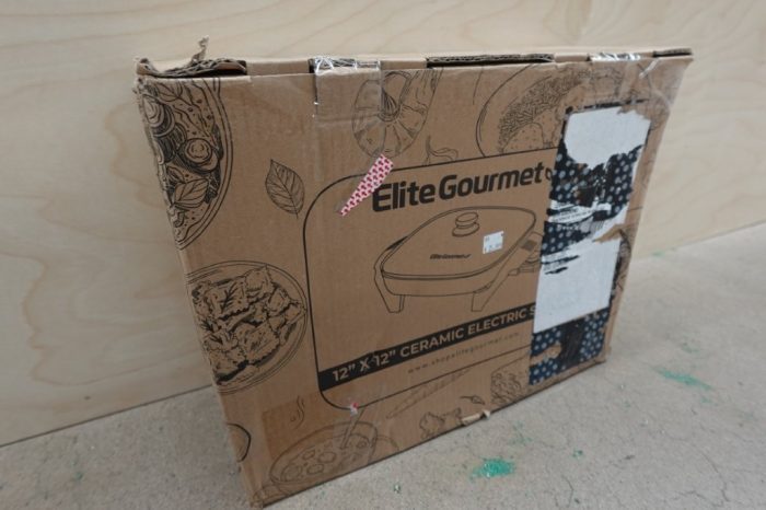 Elite Gourmet 12" Ceramic Electric Skillet PFAS-Free 1200W - Image 8