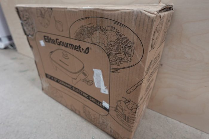 Elite Gourmet 12" Ceramic Electric Skillet PFAS-Free 1200W - Image 3