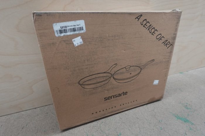 SENSARTE Nonstick Frying Pan Set, 8" & 11", PFOA-Free Swiss Granite - Image 4