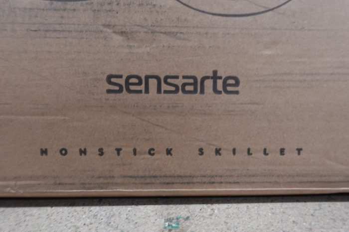 SENSARTE Nonstick Frying Pan Set, 8" & 11", PFOA-Free Swiss Granite - Image 2