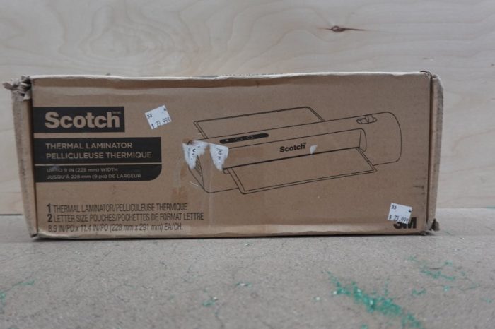 Scotch TL901X Thermal Laminator, 9", Gray, for School & Documents - Image 2