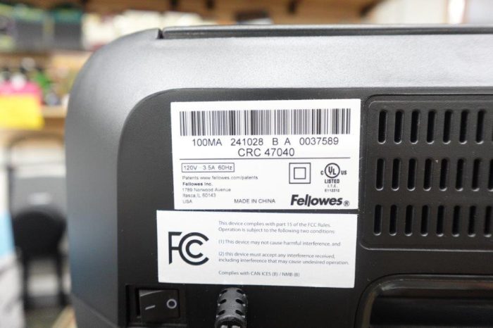 Fellowes AutoMax 100MA 100-Sheet Micro-Cut Autofeed 2-in-1 Paper Shredder - Image 9