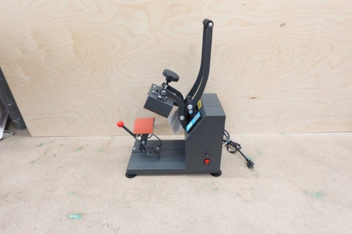 VEVOR Curved Element Hat Press Heat Press Clamshell Design 6" x 3.75" - Image 2