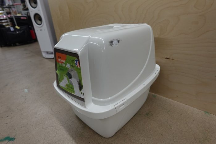 Van Ness Pets Odor Control Large Enclosed Cat Litter Box Hooded Pearl CP6 - Image 5