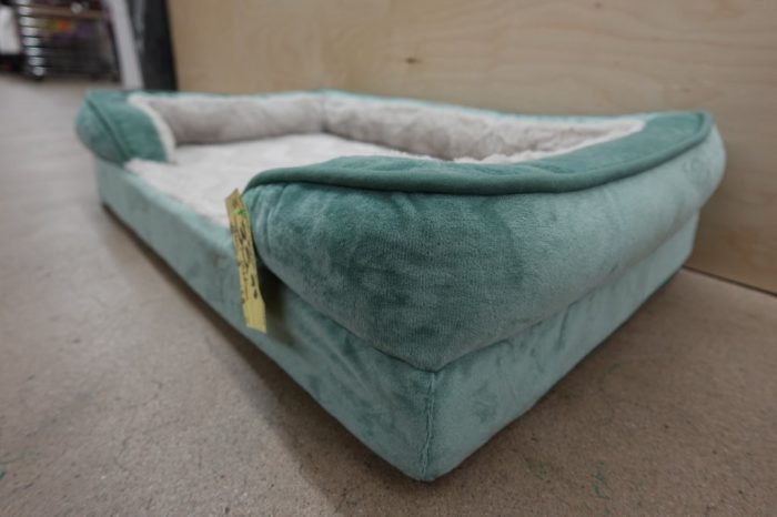 Furhaven Medium Memory Foam Bed For Dogs Up to 35 lbs - Celadon Green - Image 4