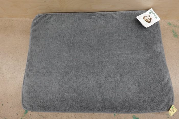 Furhaven Orthopedic Bed for Large/ medium Dogs Up to 55 lbs - Terry & Suede Gray - Image 4