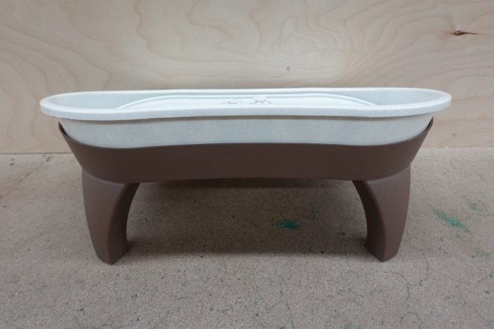 8.5" Tall Dog Bowl Stand Feeding Tray for Dogs and Cats - Image 4