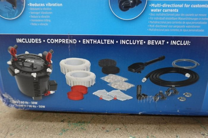 Fluval FX4 High Performance Canister Aquarium Fish Tank Filter - Image 8