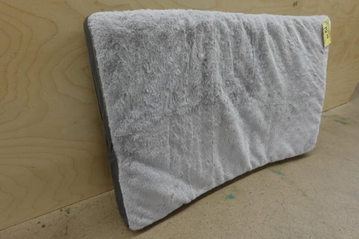 Orthopedic Deluxe Plush Pet Bed for Large Dogs – Grey - Image 3