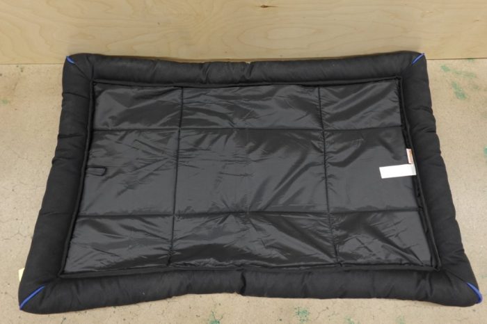 Miguel 900D Oxford Outdoor Waterproof Dog Crate Bed for up to 80lbs - Black - Image 4