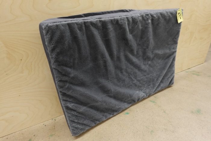 KSIIA XL Orthopedic Waterproof Dog Bed for Large Dogs in Dark Gray - Image 2