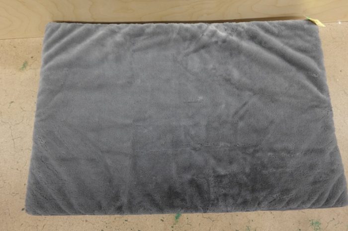 KSIIA XL Orthopedic Waterproof Dog Bed for Large Dogs in Dark Gray - Image 3