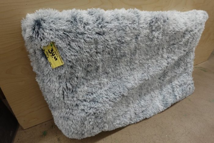 XXL Dog Bed Pet Crate Pad Mat for Kennel Cages 48" x 29" in Grey - Image 2