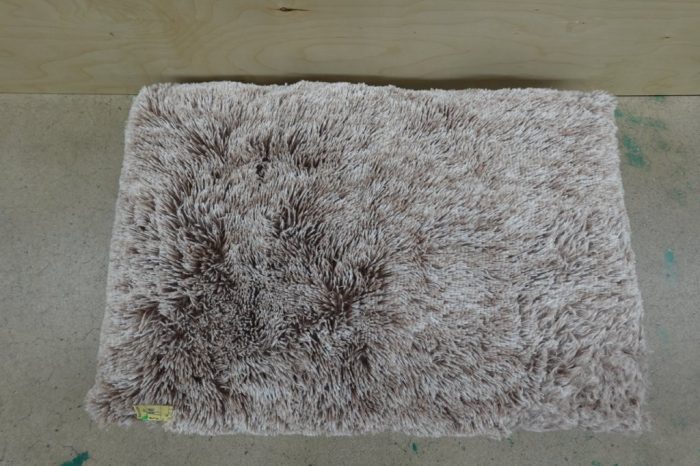 Bedfolks Plush Waterproof Dog Crate Bed in Faux Fur Kennel Pad in Brown - Image 3