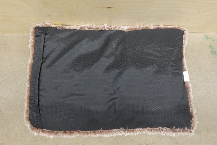 Bedfolks Plush Waterproof Dog Crate Bed in Faux Fur Kennel Pad in Brown - Image 4