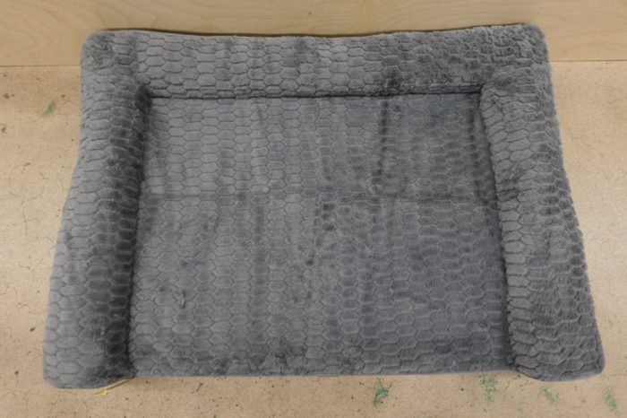 BALANCE XL Walled Orthopedic Dog Bed in Dark Grey with Washable Cover - Image 3