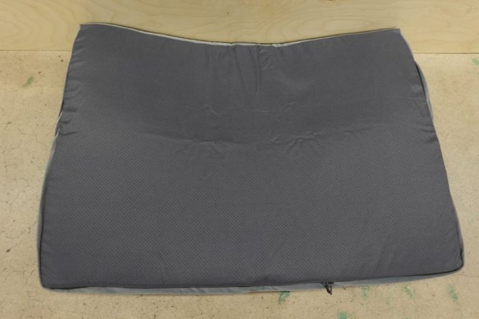 BALANCE XL Walled Orthopedic Dog Bed in Dark Grey with Washable Cover - Image 4