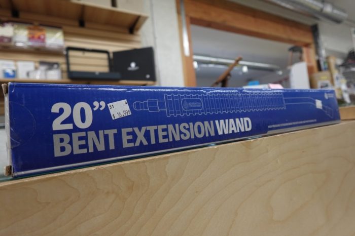 Essential Washer 20" Pressure Washer Wand Extension - Stainless Steel - Image 3