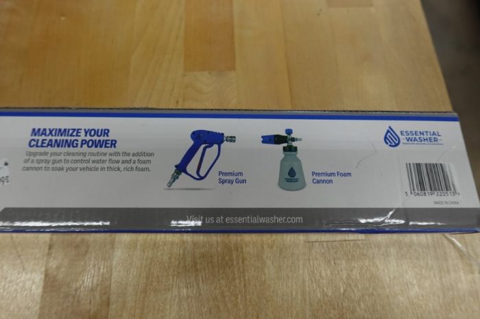 Essential Washer 20" Pressure Washer Wand Extension - Stainless Steel - Image 5
