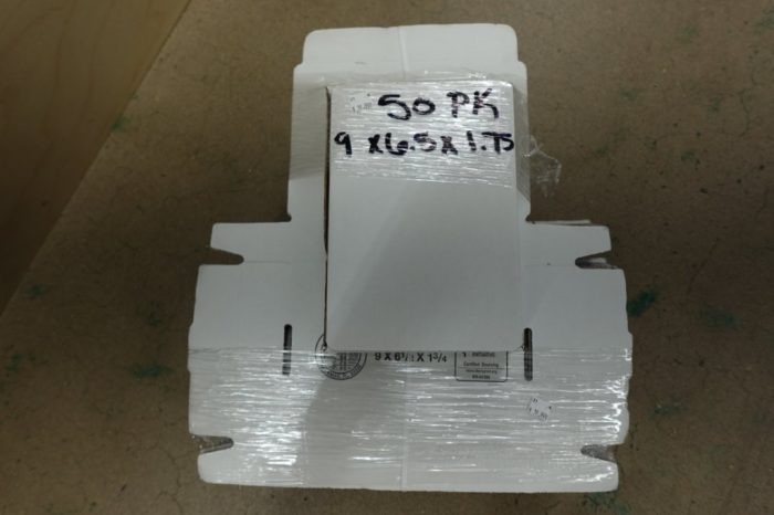 Amazon Basics Mailer Shipping Cardboard Boxes 50 Pack 9x6.5x2 inch - White - Image 4