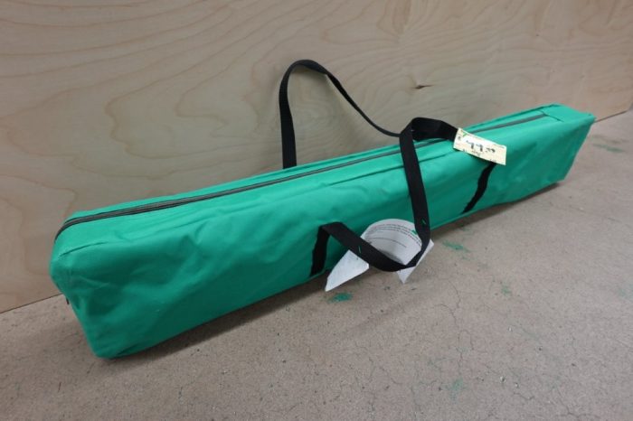 Folding Stretcher Aluminum Alloy Gurney with Handles and Rubber Feet - Green - Image 2