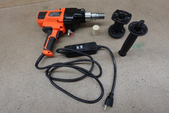 VEVOR Diamond Core Drilling Machine 0.8–6.3in Diameter with Case - Image 4