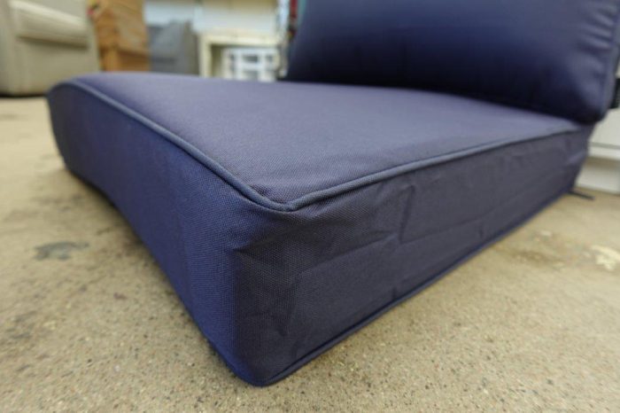 AAAAAcessories Outdoor Deep Seat Patio Furniture Cushions Replacement in Navy Blue - Image 5