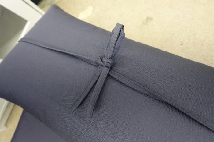 AAAAAcessories Outdoor Deep Seat Patio Furniture Cushions Replacement in Navy Blue - Image 7