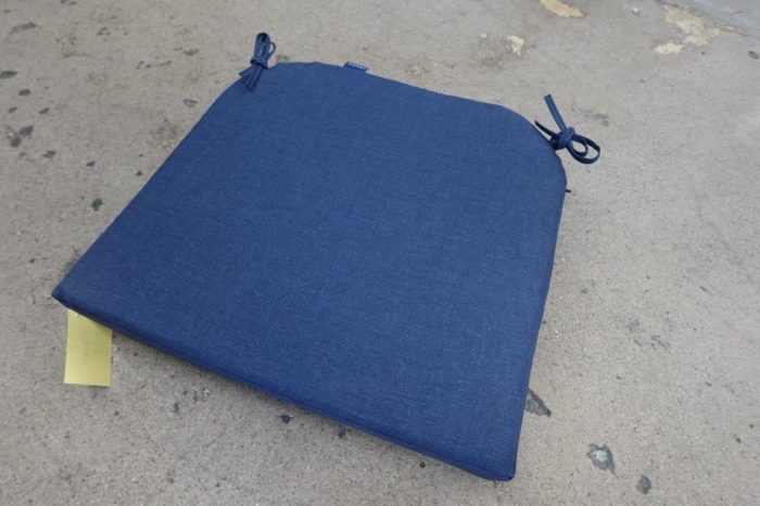 Arden ProFoam Outdoor Patio Replacement Seat Cushion in Sapphire Blue Leala - Image 5