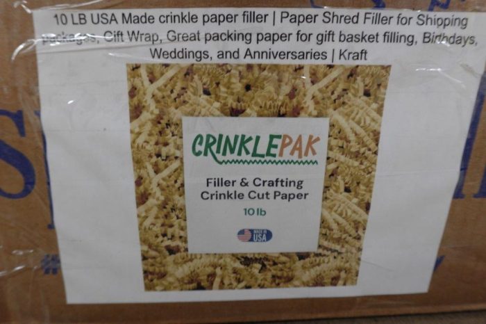 10 lb Crinkle Cut Paper Filler and Crafting in Ivory - Image 3