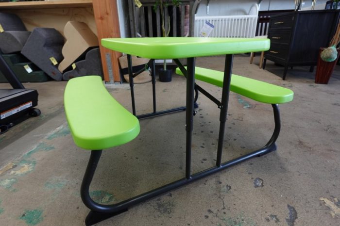 Lifetime Kids Picnic Table - Lime Green - Image 6