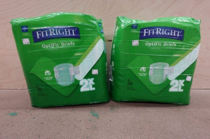 FitRight 2XL Adult Diapers, 20 Ct – Extra+ Absorbent Incontinence Briefs - Image 2