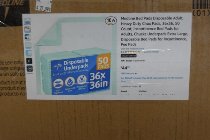 Medline Disposable Bed Pads 36x36 - 50 Ct – Heavy Duty Underpads - Image 3