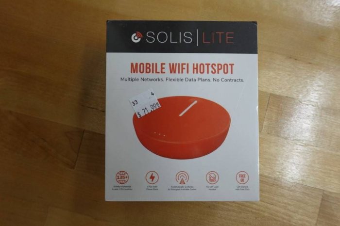 SIMO Solis Lite 4G LTE Mobile Hotspot 1GB/Month – Orange - Image 3
